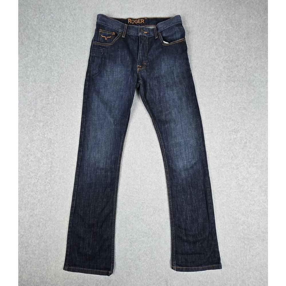 Kimes Ranch Mens 30x32 Roger Slim Fit Bootcut Jeans - Picture 2 of 16